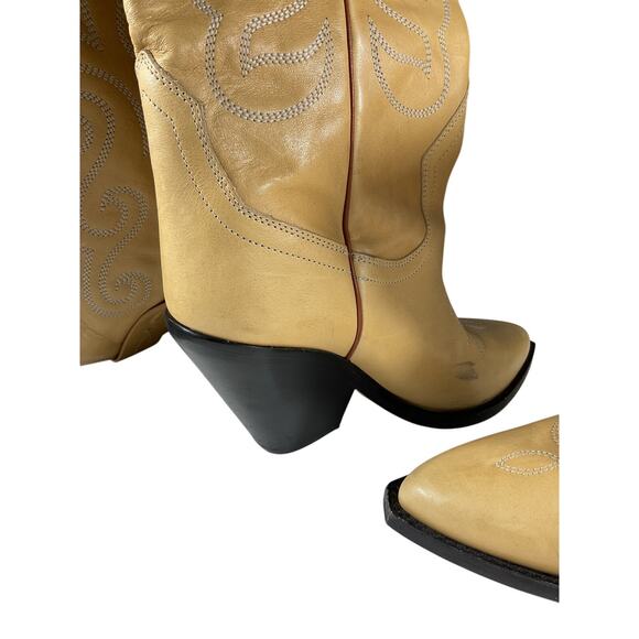 Isabel Marant Western Natural Larli Boots Size EU 37 / US 7 - Picture 9 of 15